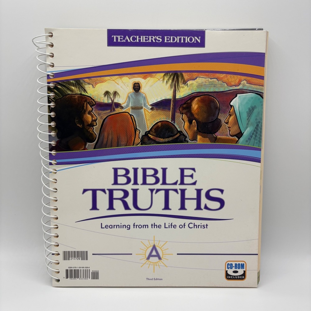 BJU Press Bible Truths A Learning from the Life of Christ Teacher Third Edition